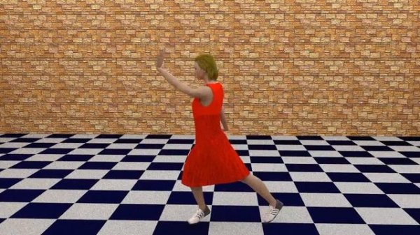 Blender 3D Dancing Animation Examples