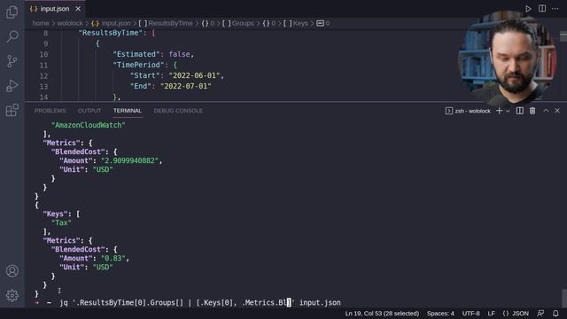 Convert JSON To CSV in seconds with jq ⏱️ смотреть онлайн