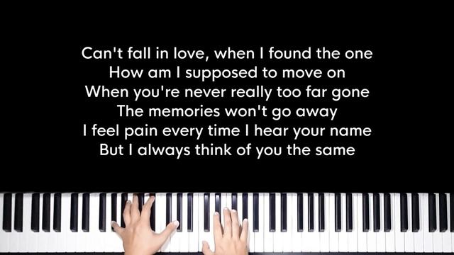See you later (ten years) - Jenna Raine (Piano Karaoke) - Instrumental Cover with Lyrics смотреть онлайн