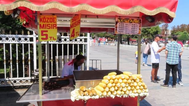 Exploring Sultanahmet Square, Hagia Sophie And Blue Mosque Istanbul Turkey смотреть онлайн