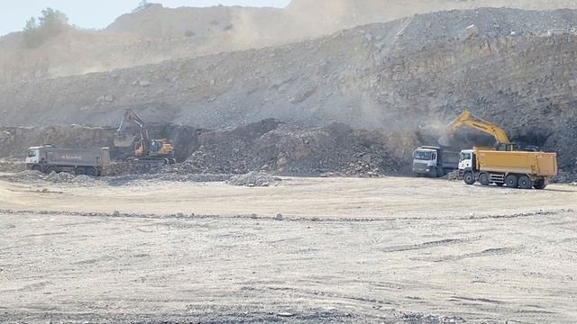 Komatsu PC500 ve Volvo EC480DL Üretim hesaplaması 2 смотреть онлайн