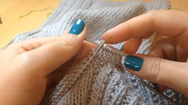 вязание пуловера часть 3 обработка горловины ложной кетлевкой смотреть онлайн