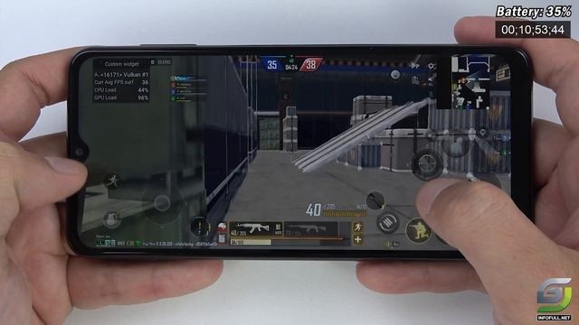 Samsung A04s test game PUBG New State | Exynos 850 смотреть онлайн