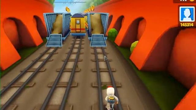 прохождение игры Subway Surfers набираем 3000$ смотреть онлайн