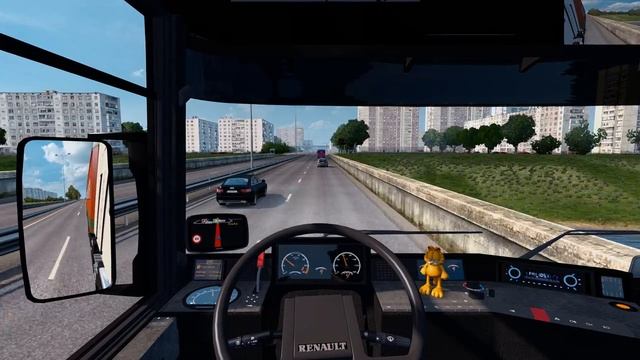 ETS 2 1.25 RusMap v1.6.3 Renault Magnum Babruysk - Vitebsk смотреть онлайн