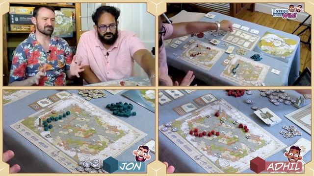 Board to be Wild Plays: Guild of Merchant Explorers | A Cosy Strategy Game for Friends смотреть онлайн