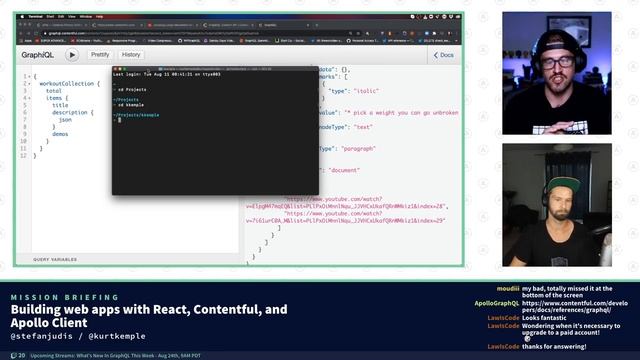 Building Web Apps with React, Contentful, and Apollo Client смотреть онлайн