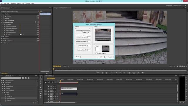 GoPro совет: Убираем Фишай в Adobe Premiere CC. Уроки, экшн-камера гопро, квадрокоптеры смотреть онлайн