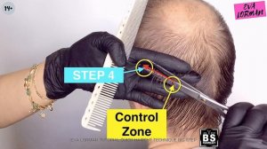 Молодящая Мужская стрижка на редкие волосы Пошагово дома | Стрижка для лысеющих мужчин Ева Лорман