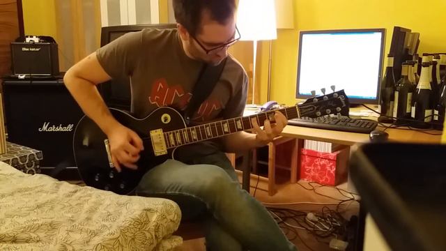 AC/DC - Hells Bells Cover Improvisation (Lead Guitar) смотреть онлайн