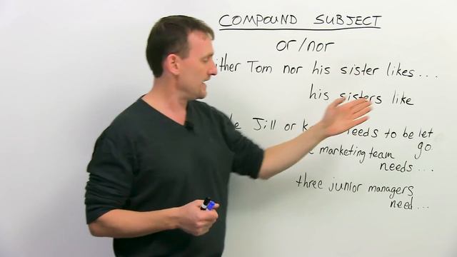 English Grammar: Compound Subjects & Verb Agreement