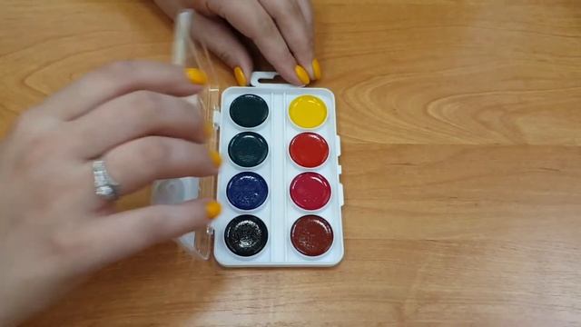 Краски акварель медовая 8 цв Пчелка 212068, без кисти смотреть онлайн