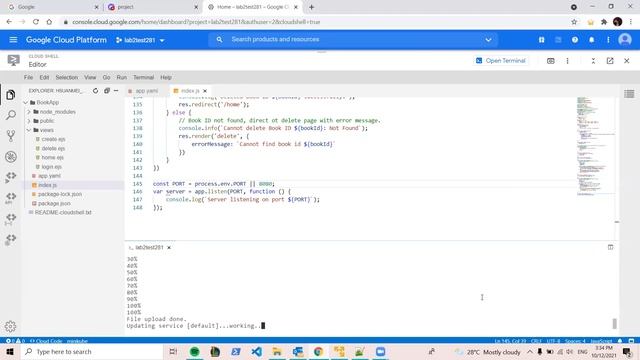 Google cloud engine nodejs app deployment смотреть онлайн