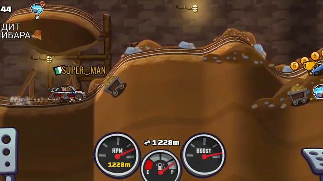 это игра С того самого объявления которое называется Hill Climb Racing 2 смотреть онлайн