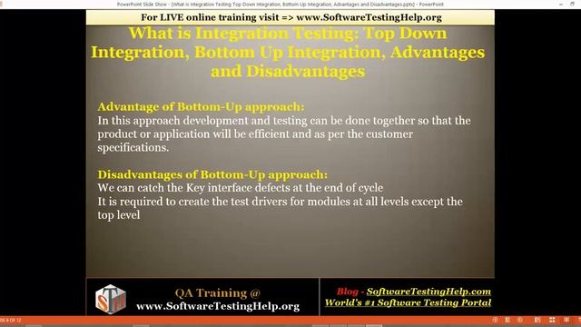 Integration Testing Tutorial: Top-Down & Bottom-Up Testing Approach смотреть онлайн