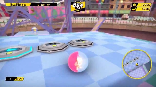 Super Monkey Ball: Banana Mania - World 5-5 (Bead Screen) Gameplay смотреть онлайн