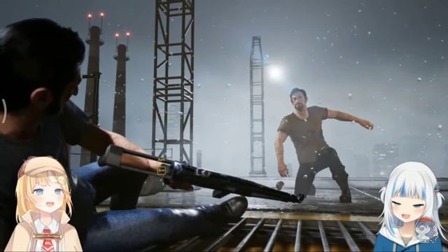 Amelia vs gura in a way out but with ina's unravel смотреть онлайн