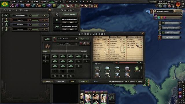 БРАЗИЛИЯ ЕДЕТ В МЕКСИКУ В HEARTS OF IRON IV смотреть онлайн