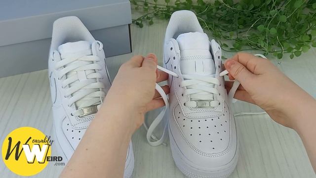 How To Lace Air Force 1s (STANDARD Way)
