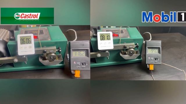 CASTROL EDGE 5W40 MOBIL 1 FS 5W40 СРАВНИТЕЛЬНЫЙ  ТЕСТ