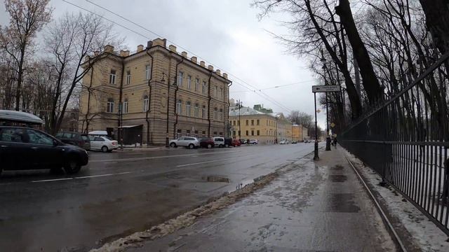 О переезде и жизни в Санкт-Петербурге 2021 / Прогулка в районе станции метро "Чернышевская" смотреть онлайн