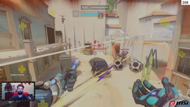 НОВОГОДНИЕ НИШТЯКИ В OVERWATCH смотреть онлайн