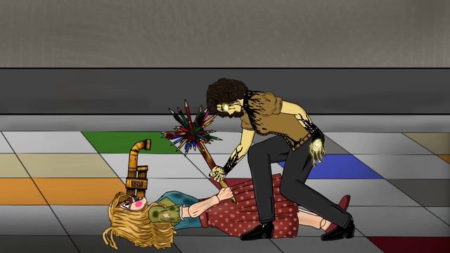 Catnap, Dogday, Miss Delight против Бенди и команды Dark Revival. Анимация, часть 1