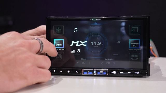 Alpine ILX-705D CarPlay & Android Auto Car Stereo | Car Audio & Security
