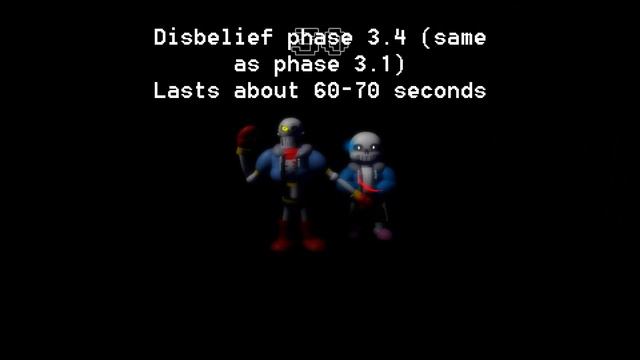 Disbelief Papyrus Phase 3 Concept (Undertale Judgement Day) смотреть онлайн