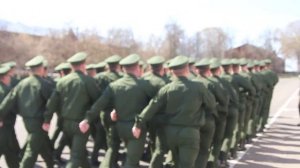 Ритмичные строевые песни