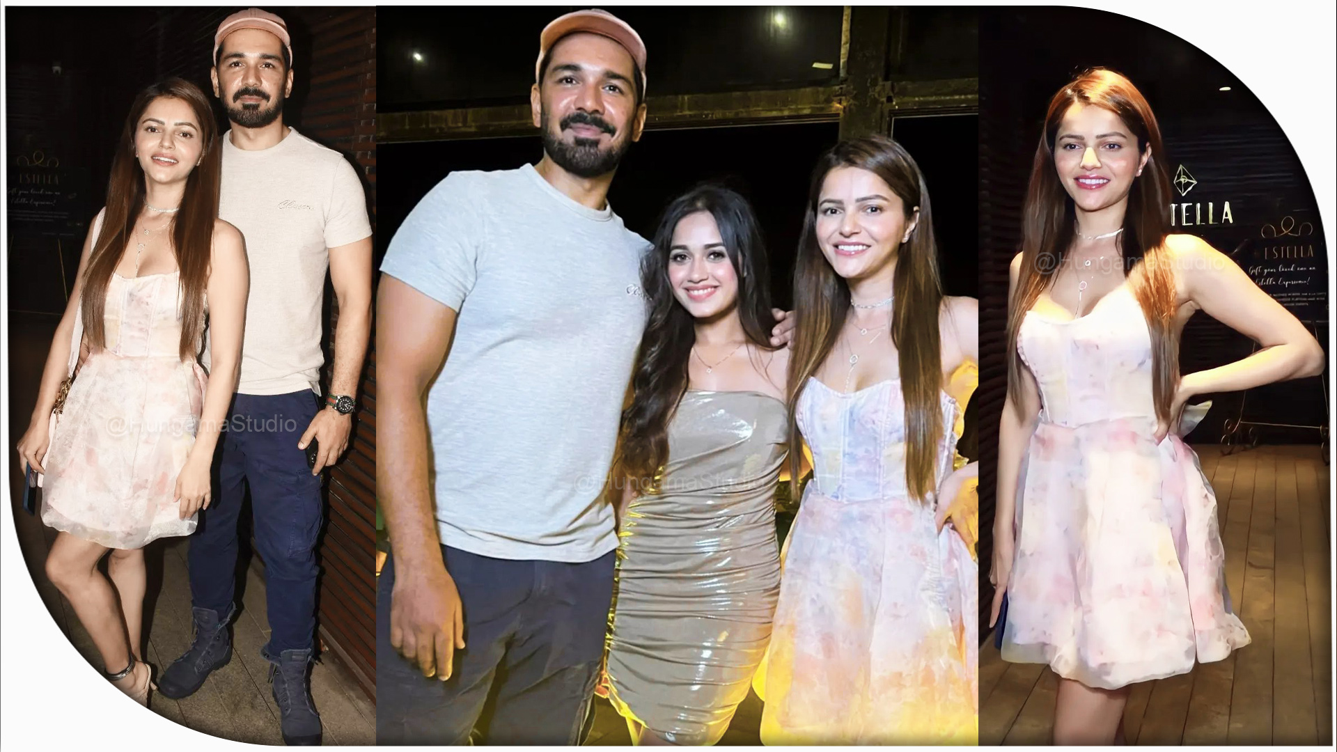 Rubina Dilaik ? Abhinav Shukla ? At Jannat Zubair Birthday ? Party