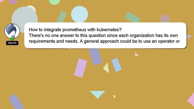 How to integrate prometheus with kubernetes? смотреть онлайн