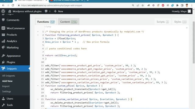 Bulk update WooCommerce product prices without plugins [29] смотреть онлайн