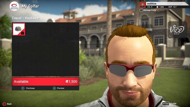 The Golf Club 2019 - How to edit golfer - add watch, glasses, hats, shoes, clubs смотреть онлайн