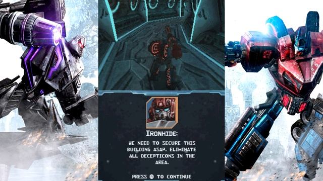 Transformers War for Cybertron-Autobots Прохождение часть 1.Обучение. БОСС: Дёрдж смотреть онлайн