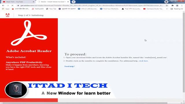 How to Download & Install Adobe Acrobat Reader on Windows 7/8/10 смотреть онлайн