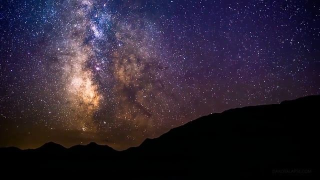Красивое ночное небо смотреть онлайн