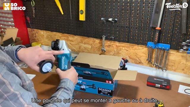 Démonstration de la Meuleuse d'angle 18 V Li Ion - MAKITA ! смотреть онлайн