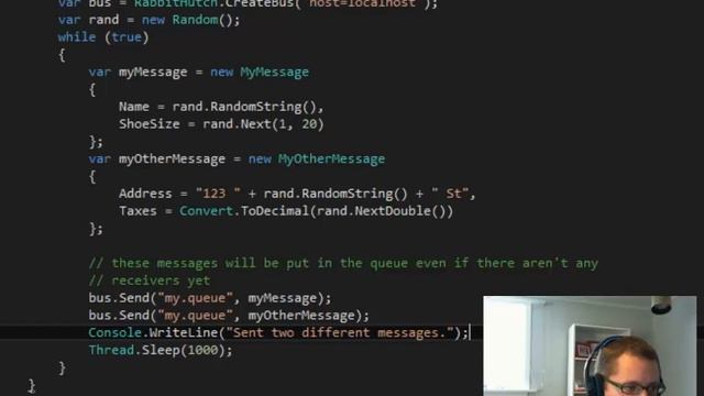 RabbitMQ/EasyNetQ: Episode 6 смотреть онлайн