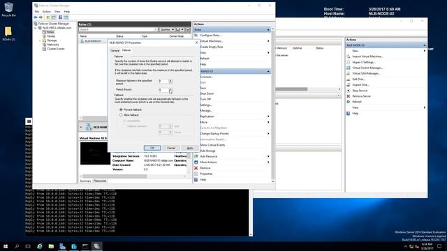 08.2 Failover Clustering for Hyper-V in Windows Server 2016 (Step by Step guide) смотреть онлайн