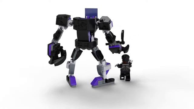LEGO Marvel Black Panther mechapantser - 76204 | 360° смотреть онлайн