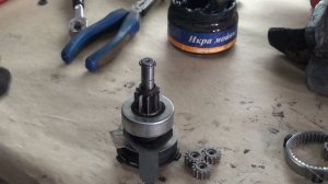 ЗАМЕНА РЕДУКТОРА СТАРТЕРА ВАЗ 2111,2110,2112.