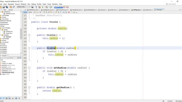 07 – Java Object-Oriented Programming OOP – Array of Objects and Passing Object to Method – شرح جاف смотреть онлайн