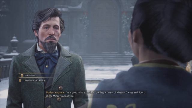 Polyjuice potion in hogwarts legacy : professor Black смотреть онлайн