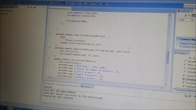 JAVA und LEGO Projektwoche 2014 - Kartengeber смотреть онлайн