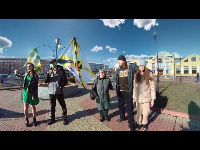 Встречи из армии ДМБ! Начало видео съёмки, Прокопьевск, вокзал, паровоз смотреть онлайн