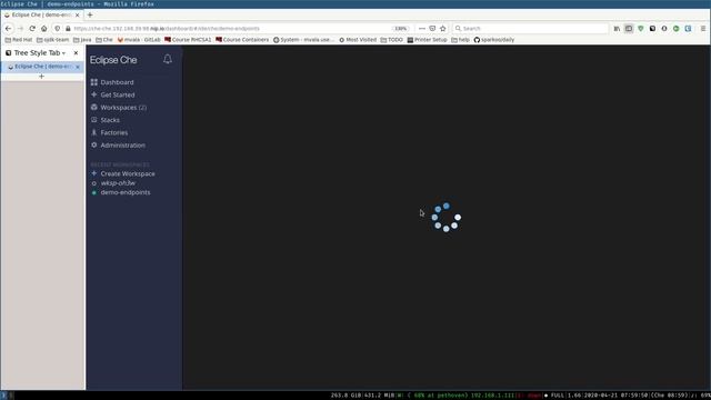 Endpoints for k8s components demo - Eclipse Che Platform team (Sprint 182) смотреть онлайн