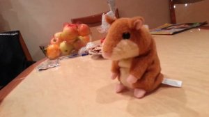 Игрушка, говорящий хомяк-повторюшка, talking hamster (mimicry)