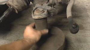 Замена шаровой опоры. Nissan Pathfinder.