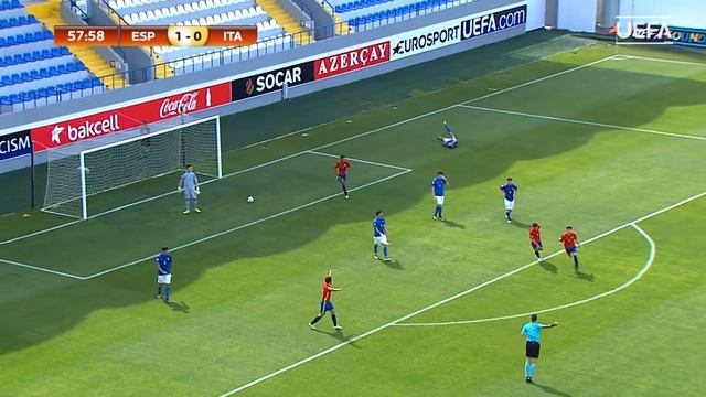 UEFA Under-17 highlights: Spain 4-2 Italy смотреть онлайн